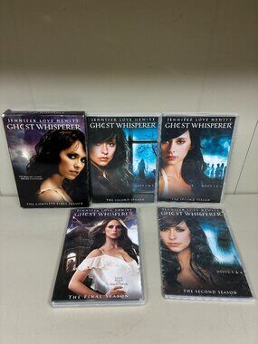 Ghost Whisperer DVD Lot Seasons 1 2 & Final Season 5 Jennifer Love Hewitt TV Set